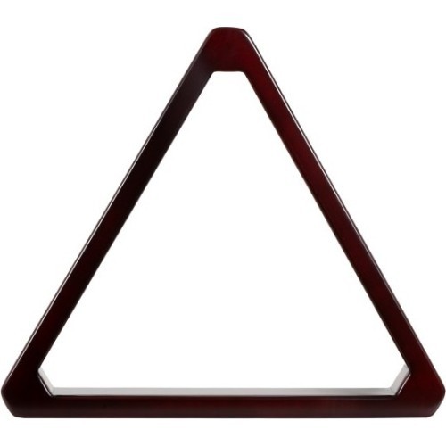 Billiard Ball Rack, Pool, Straight Edge, Solid Wood, Mahogany, 57,2 mm