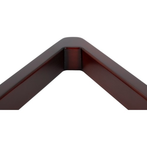 Billiard Ball Rack, Pool, Straight Edge, Solid Wood, Mahogany, 57,2 mm
