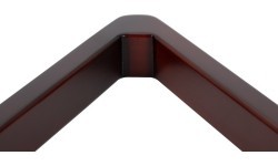 Billiard Ball Rack, Pool, Straight Edge, Solid Wood, Mahogany, 57,2 mm