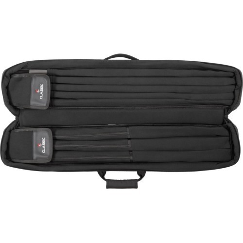 Biliardo lazdų dėklas Classic Safeshot, juodas, 3/5, 85 cm