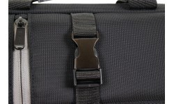 Minkštas dėklas kijui Classic CueBuddy, juodas-geltonas, 3/5, 83 cm