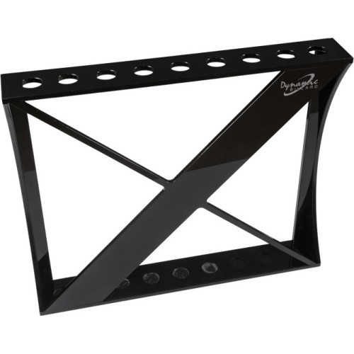 Cue Rack, Dynamic Club II for 9 Cues, acrylic, shiny black