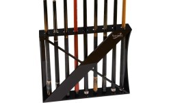 Cue Rack, Dynamic Club II for 9 Cues, acrylic, shiny black