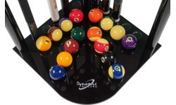 Cue Rack, Dynamic Pro II for 10 Cues, acrylic, shiny black