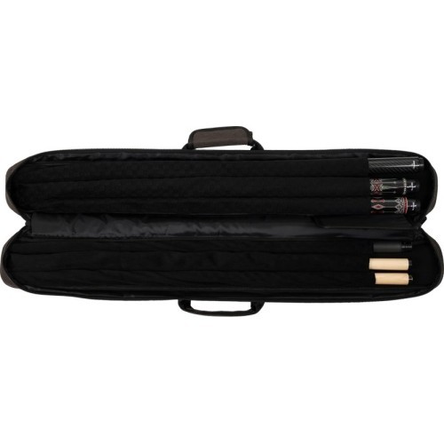Minkštas biliardo lazdos dėklas Classic Strikebag, rudas, 2/4, 83 cm