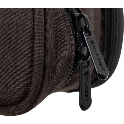 Minkštas biliardo lazdos dėklas Classic Strikebag, rudas, 2/4, 83 cm