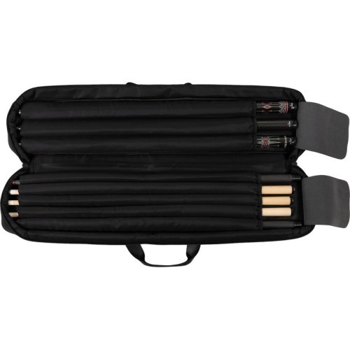 Biliardo lazdos minkštas dėklas Classic CueGuard, juodas, 3/5, 83 cm