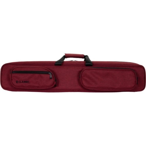 Biliardo lazdos dėklas CueGuard Classic, bordo, 3/5, 83 cm