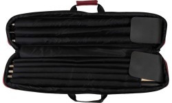 Biliardo lazdos dėklas CueGuard Classic, bordo, 3/5, 83 cm