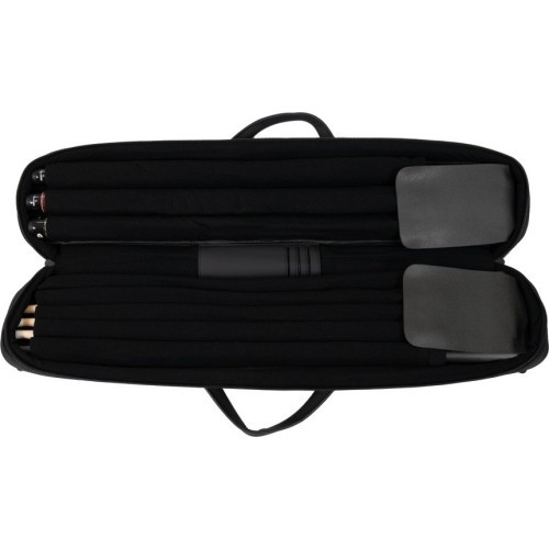 Minkštas dėklas biliardo lazdai Classic Prestige, juodas, 3/5, 83 cm