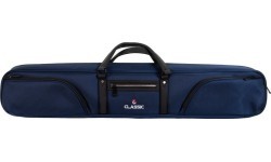 Biliardo lazdos dėklas Classic Prestige, mėlynas, 3/5, 83 cm