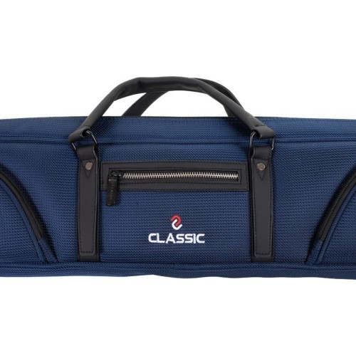 Biliardo lazdos dėklas Classic Prestige, mėlynas, 3/5, 83 cm