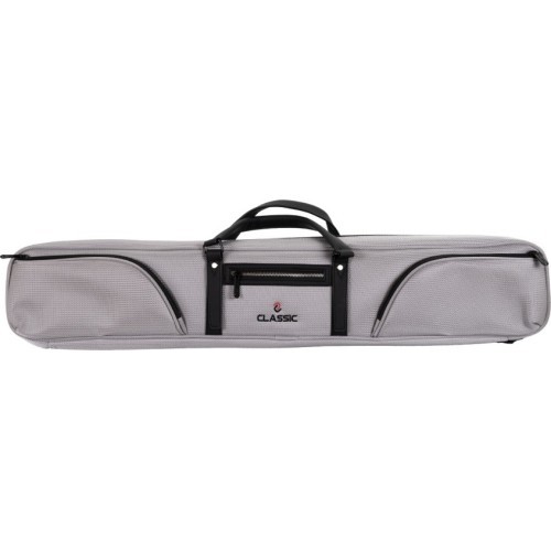Biliardo lazdos dėklas Classic Prestige, pilkas, 3/5, 83 cm