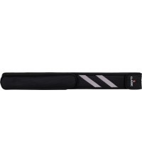 Minkštas biliardo lazdos dėklas, klasikinės juostelės, juodai baltas, 1/1, 83 cm