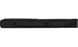 Minkštas biliardo lazdos dėklas, klasikinės juostelės, juodai baltas, 1/1, 83 cm