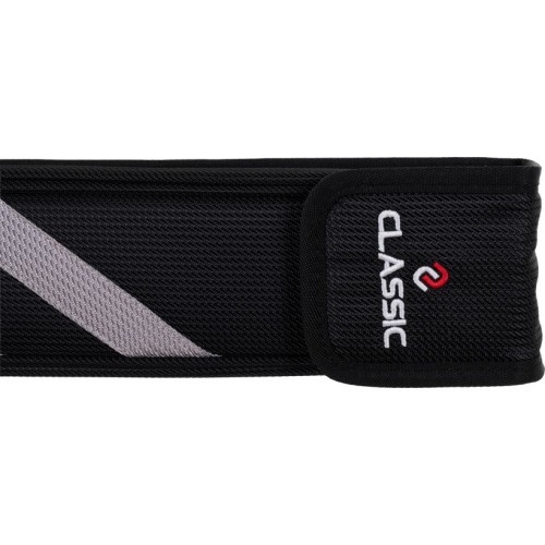 Minkštas biliardo lazdos dėklas, klasikinės juostelės, juodai baltas, 1/1, 83 cm