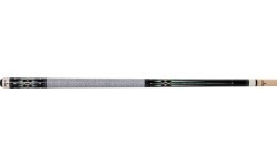 Billiard cue, Pool, Classic XT-02, Irish Linen, metal thread
