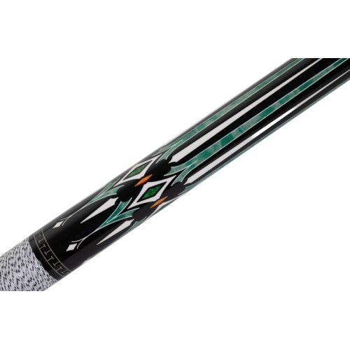Billiard cue, Pool, Classic XT-02, Irish Linen, metal thread