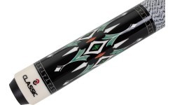 Billiard cue, Pool, Classic XT-02, Irish Linen, metal thread