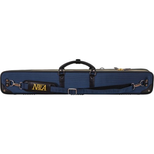 Cue Hard Case, Classic N&A, Black-Blue, 2x4, 85cm