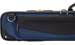 Kietas dėklas biliardo lazdai Classic N&A, juoda-mėlyna, 2x4, 85 cm