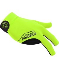 Billiard Glove, Predator Second Skin, 3-Finger, neon-green, to wear on right hand, S&M