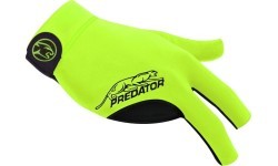 Biliardo pirštinė Predator Second Skin, 3 pirštų, neoninė žalia, dešinei rankai, S&M
