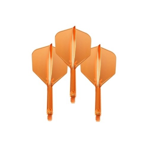 Dart Flights Target K-Flex Neon No.6 In Between – 3-Pack - Fluo Orange