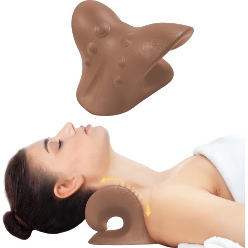 Neck & Shoulder Relaxer inSPORTline Muneal - Mocha mousse