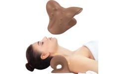 Kaklo ir pečių masažuoklis inSPORTline Muneal - Mocha mousse