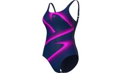 Moteriškas maudymosi kostiumėlis Flash U Back LB Navy Multi 38 - 750