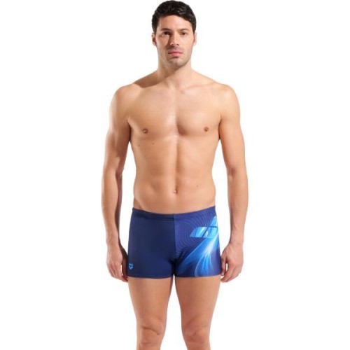 Мужские плавательные шорты Jellyfish Swim Short, тёмно-синие с узором - 750
