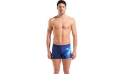 Мужские плавательные шорты Jellyfish Swim Short, тёмно-синие с узором - 750