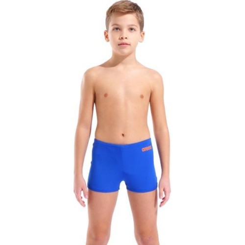 B Team Swim Short Solid Neon Blue-T.Orange 10-11 - 803