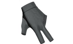 Billiard Glove, Cuetec Axis, 3-Finger, Ghost Edition, to wear on left hand, M