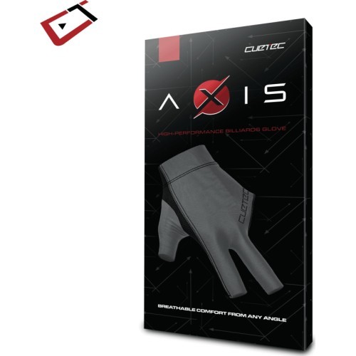 Biliardo pirštinė Cuetec Axis 3-Finger Ghost Edition, kairei rankai, M