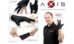 Biliardo pirštinė Cuetec Axis, 3 pirštų, Ghost Edition, kairei rankai, L