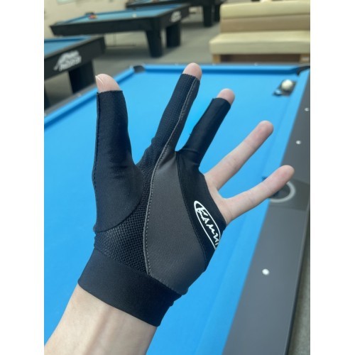 Biliardo pirštinė Kamui Symmetry, pilka, abiem rankoms, XL
