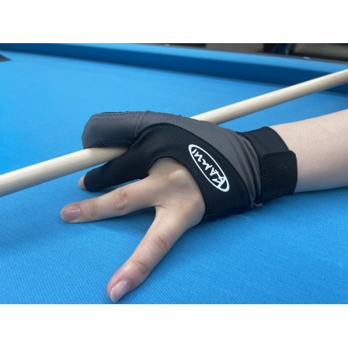 Billiard Glove, Kamui, Symmetry Glove, Grey, useable on both hands, S