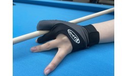 Billiard Glove, Kamui, Symmetry Glove, Grey, useable on both hands, M
