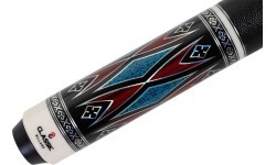 Billiard cue, Pool, Classic T25-04, leather wrap, Radial