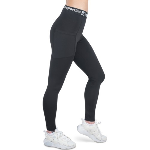 Женские легинсы inSPORTline Xelvia - Чёрный