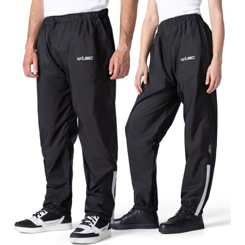 Rain Motorcycle Pants W-TEC Rinstop - Black