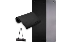 Exercise Mat inSPORTline Kikami 180 x 61 x 0.8 cm - Black and grey