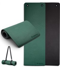 Коврик для упражнений inSPORTline Kikami 180 x 61 x 0,8 см - Dark green-black