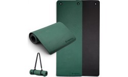 Mankštos kilimėlis inSPORTline Kikami 180 x 61 x 0,8 cm - Dark green-black
