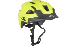 Children’s Bike Helmet w/ LED Light ISL Lumiro - Neon yellow