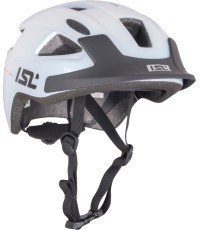Children’s Bike Helmet w/ LED Light ISL Lumiro - Pearl White