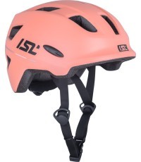 Children’s Bike Helmet w/ LED Light ISL Lumitto - Blush Pink