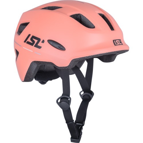 Children’s Bike Helmet w/ LED Light ISL Lumitto - Blush Pink